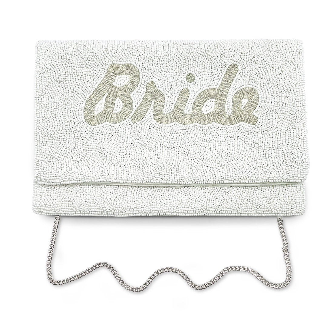 Silver and White Bride