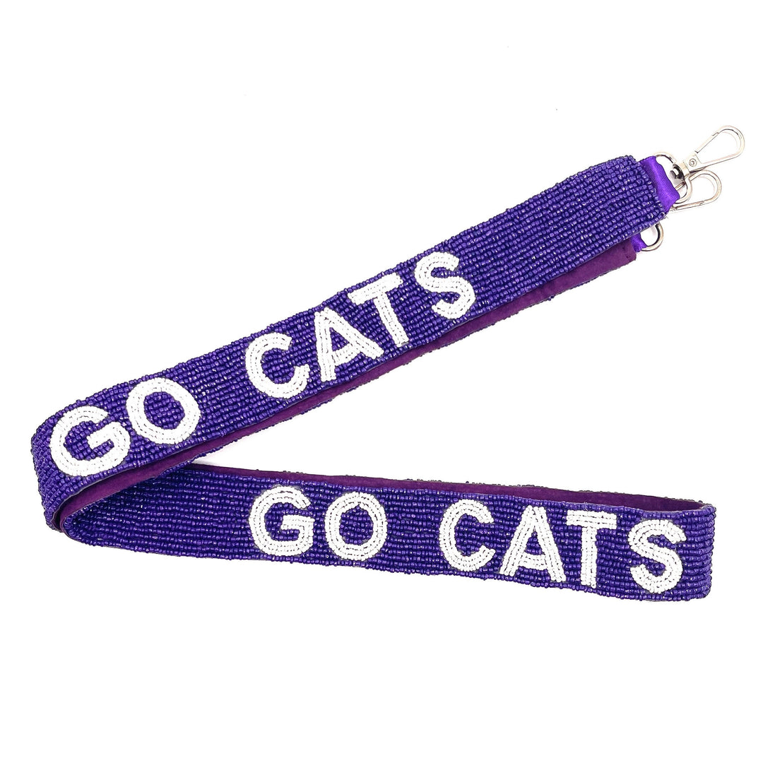GO CATS Beaded Crossbody Purse Strap