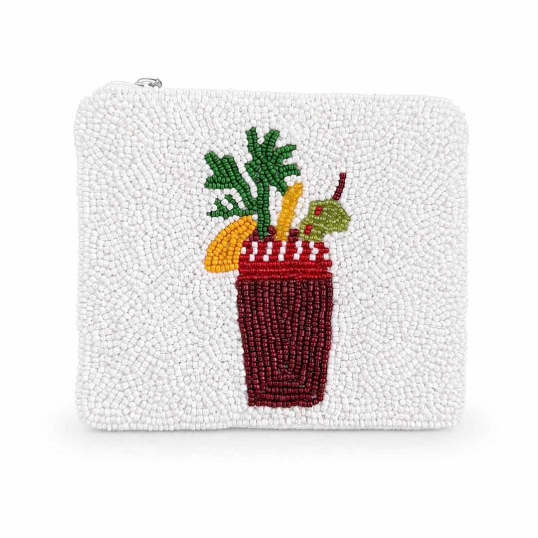 Bloody Mary Beaded Coin Purse