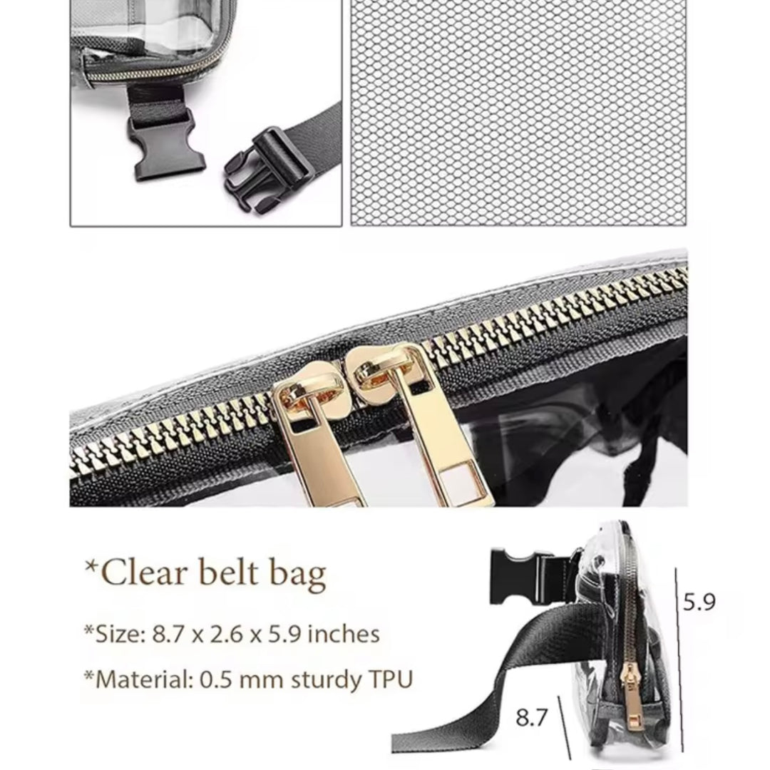 Clear Gameday Stadium Crossbody Bag