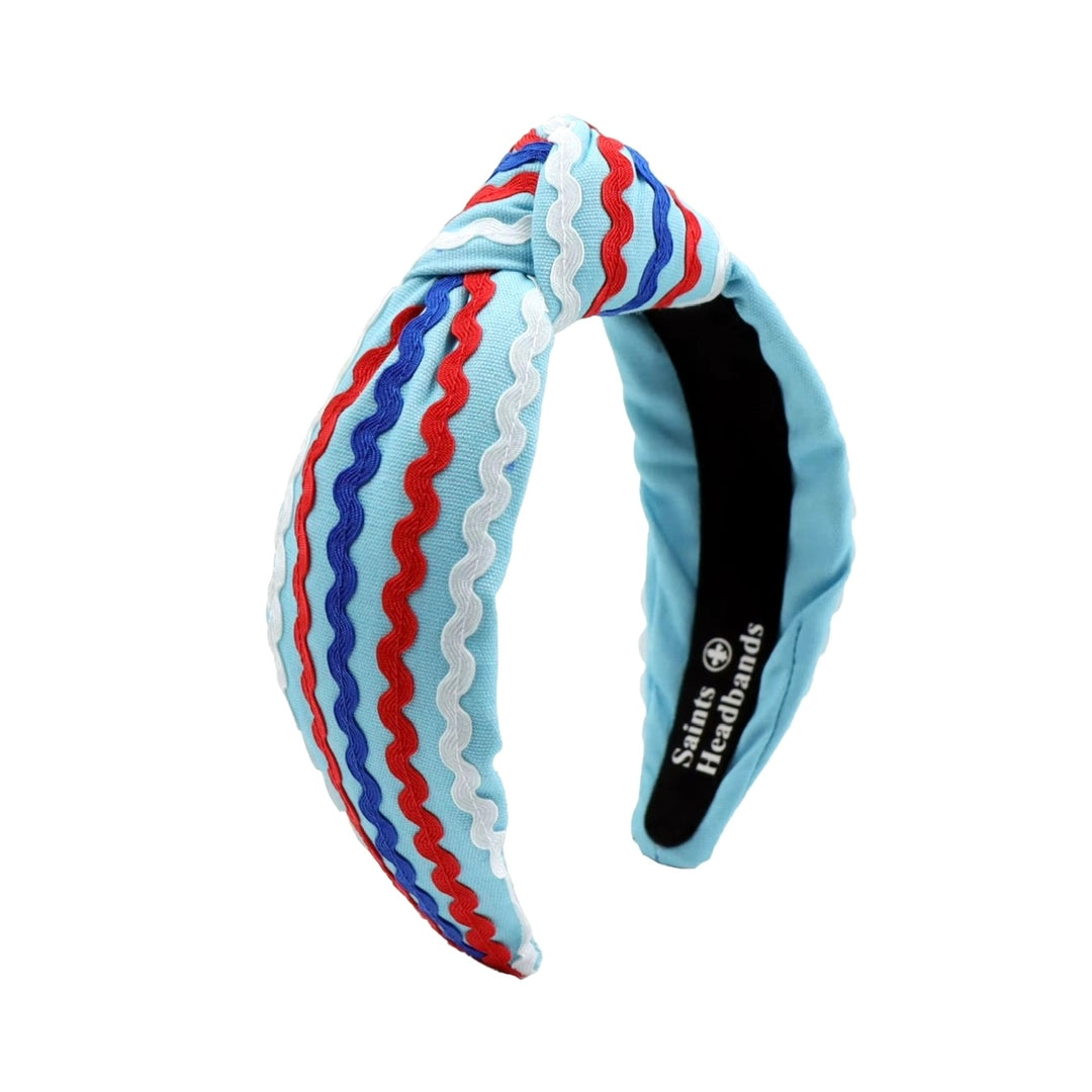 Ric Rac Trim Padded Knot Headband Collection