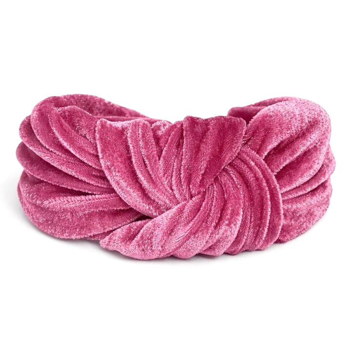 Velvet Wide Knot Headband