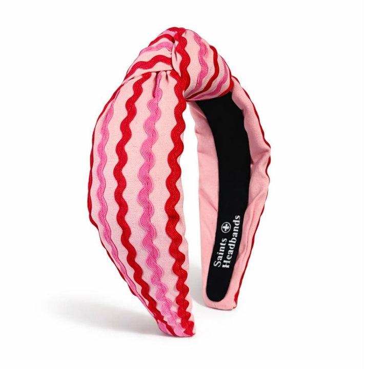 Ric Rac Trim Padded Knot Headband Collection