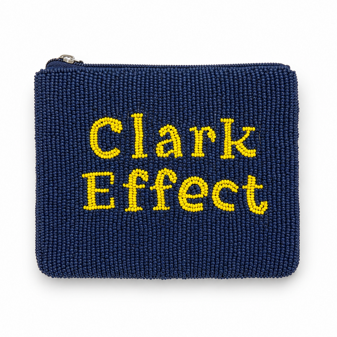 Clark Effect Beaded Coin Purse