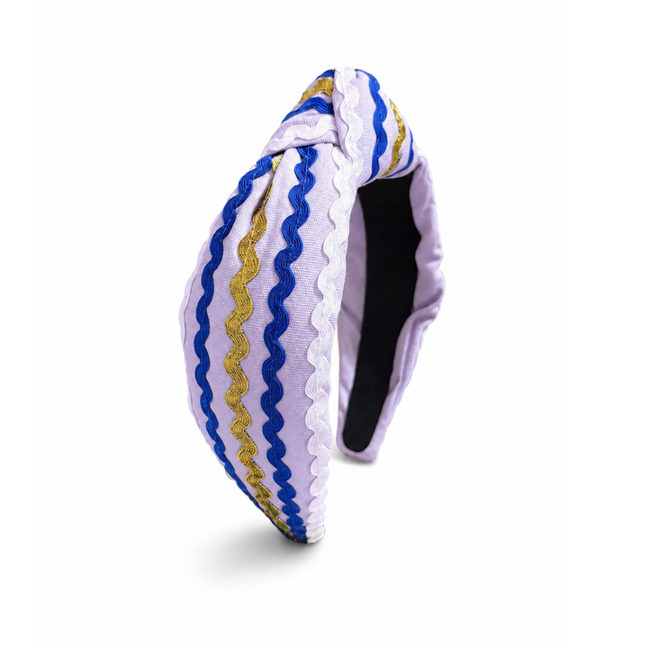 Ric Rac Trim Padded Knot Headband Collection