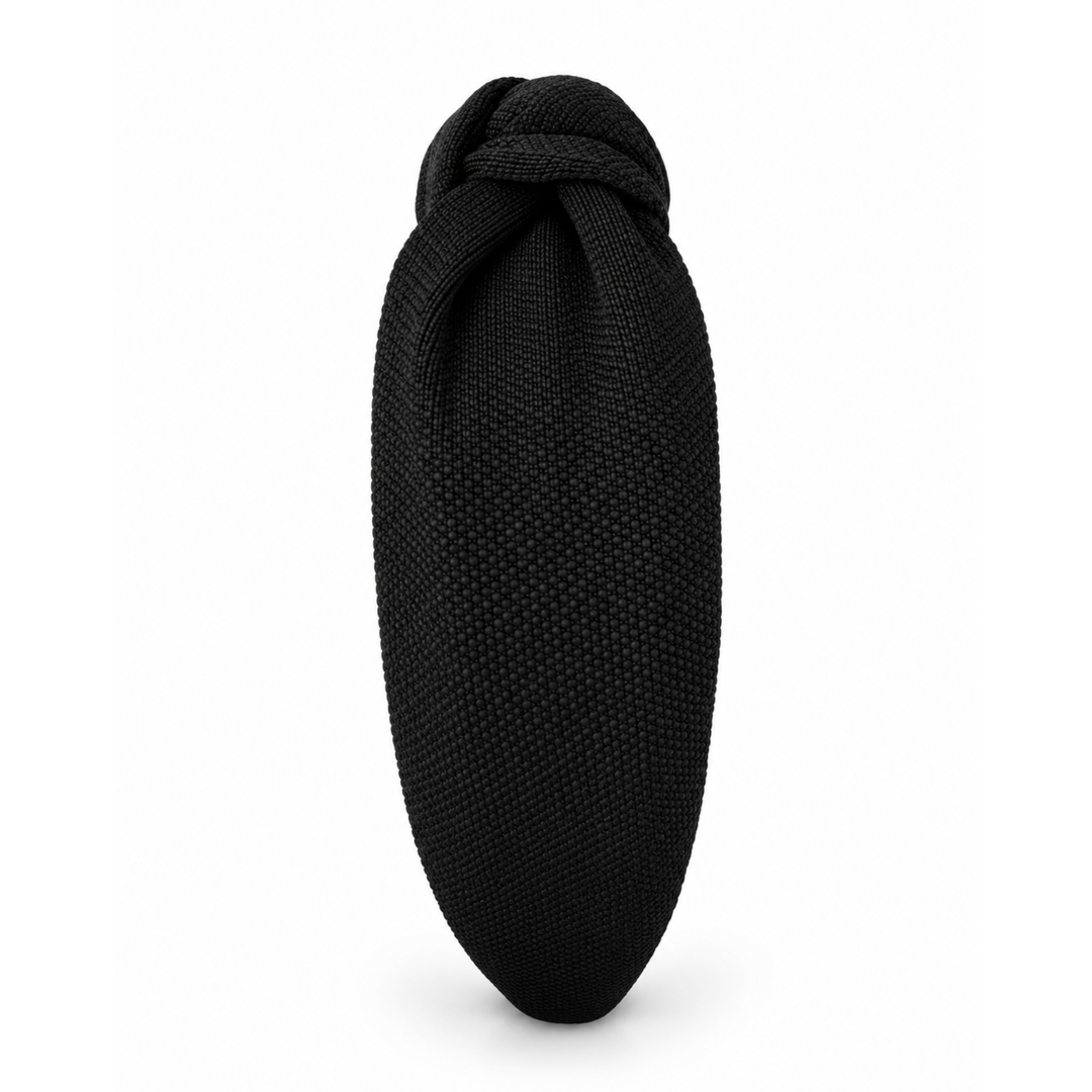 Black Knotted Headband