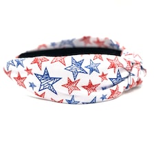 Patriotic Red, White, and Blue Star Headband