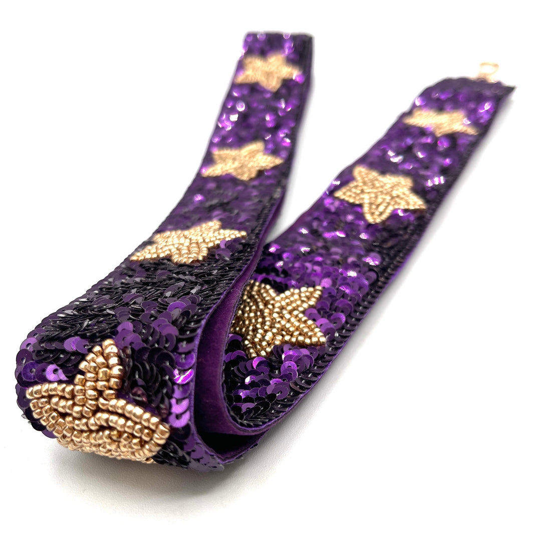 Star Sequin Game Day Purse Strap