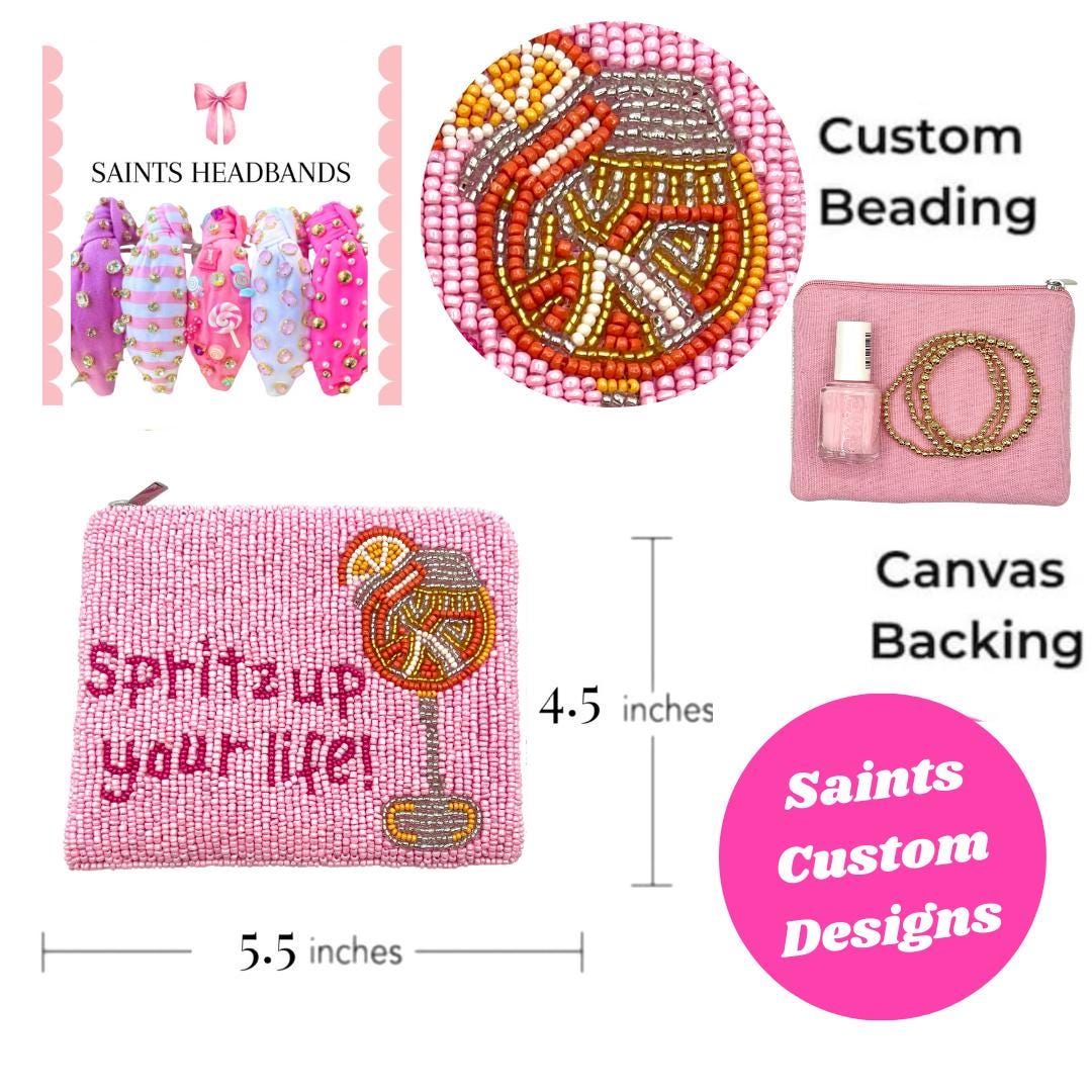 Spritz Up Your Life Coin Purse