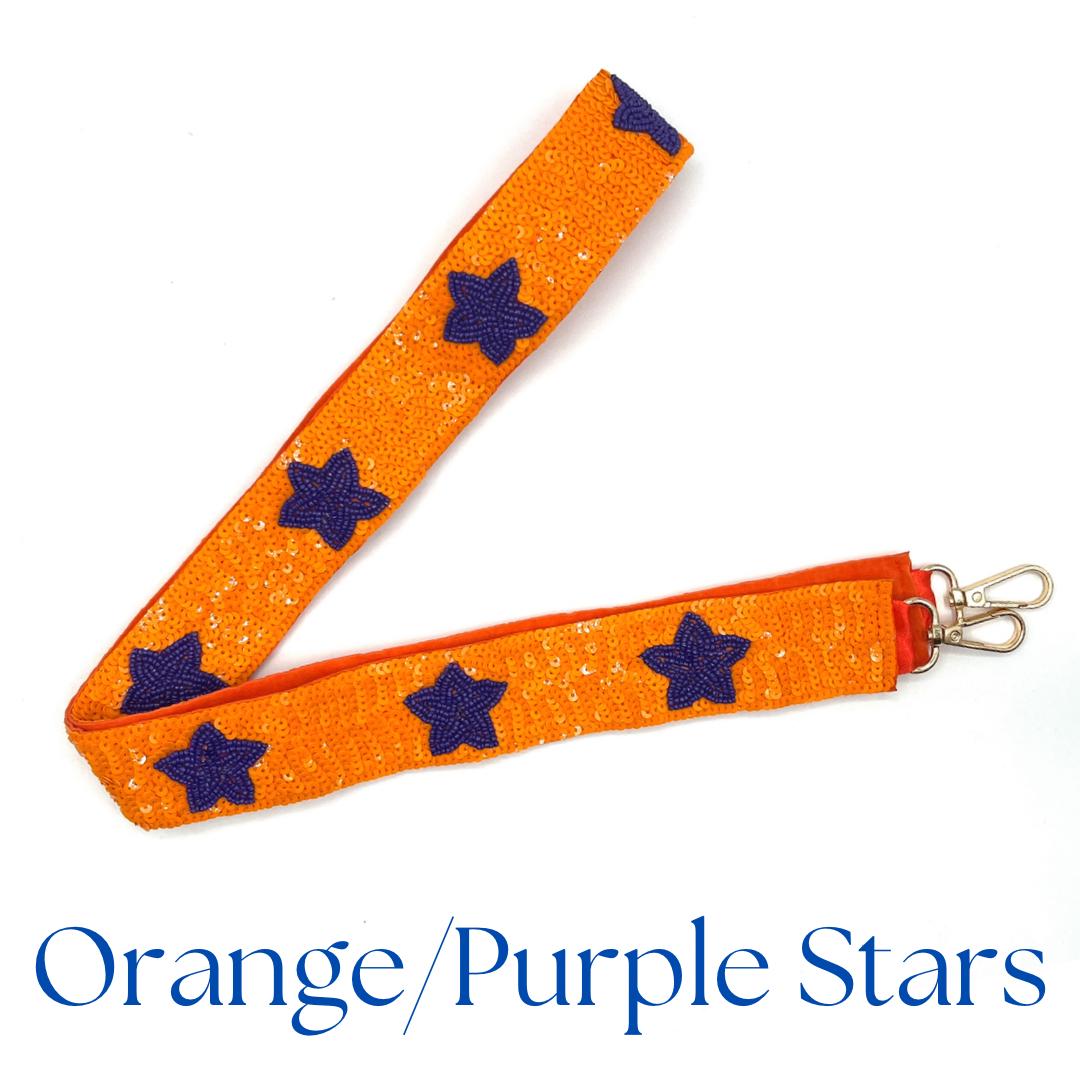 Star Sequin Game Day Purse Strap