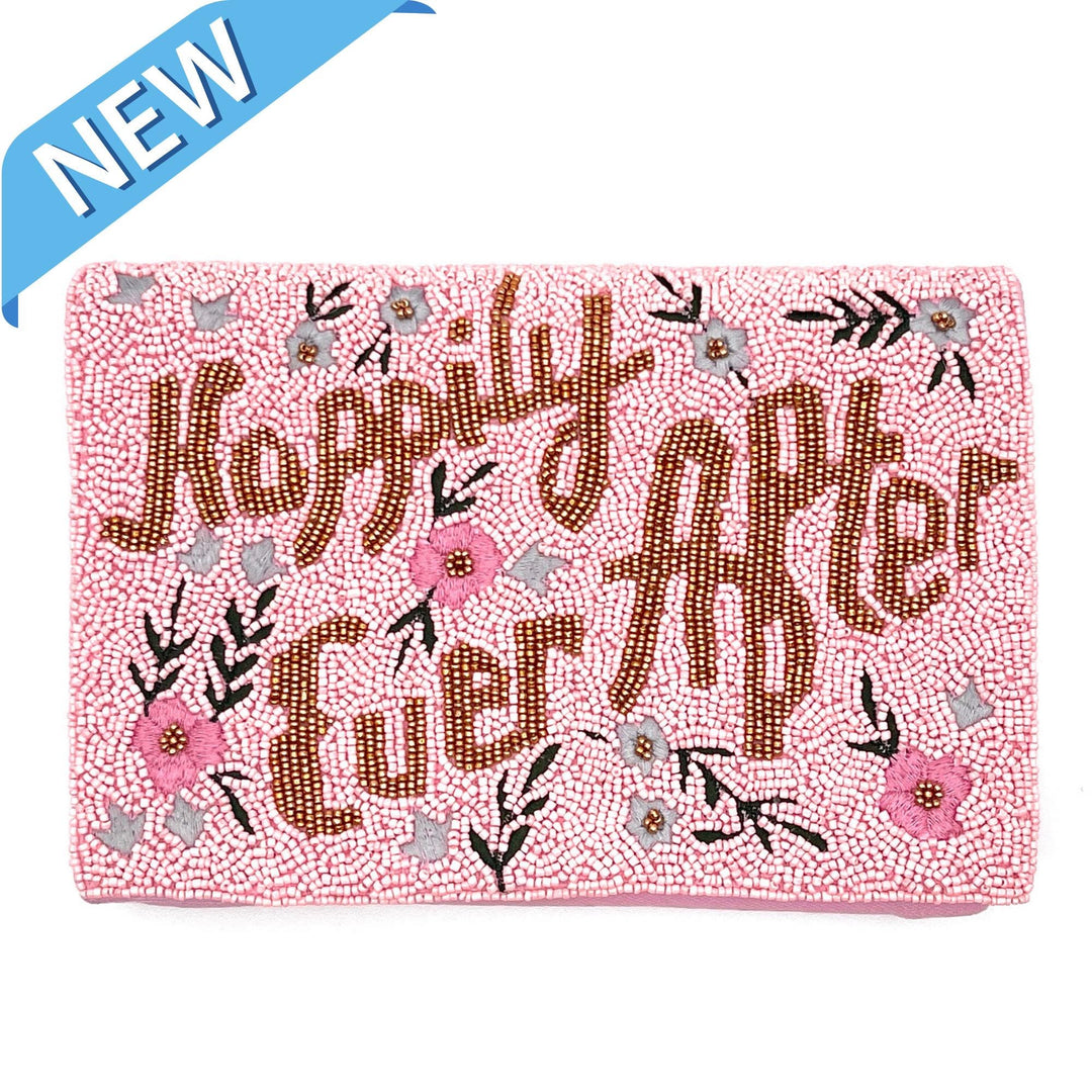 Happily Ever After Beaded Bridal Clutch
