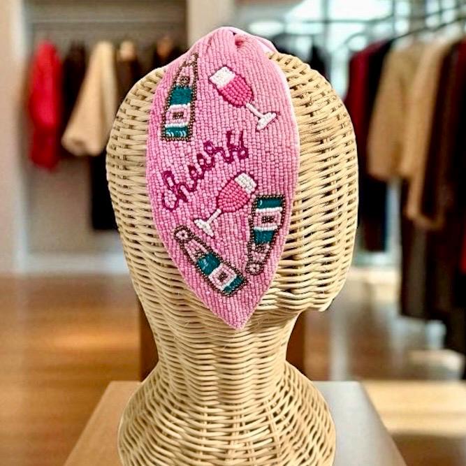 Pink Cheers Headband