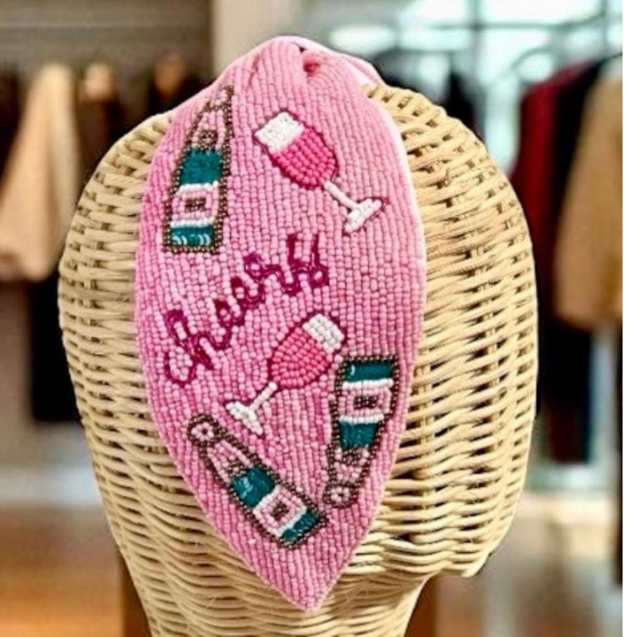 Pink Cheers Headband