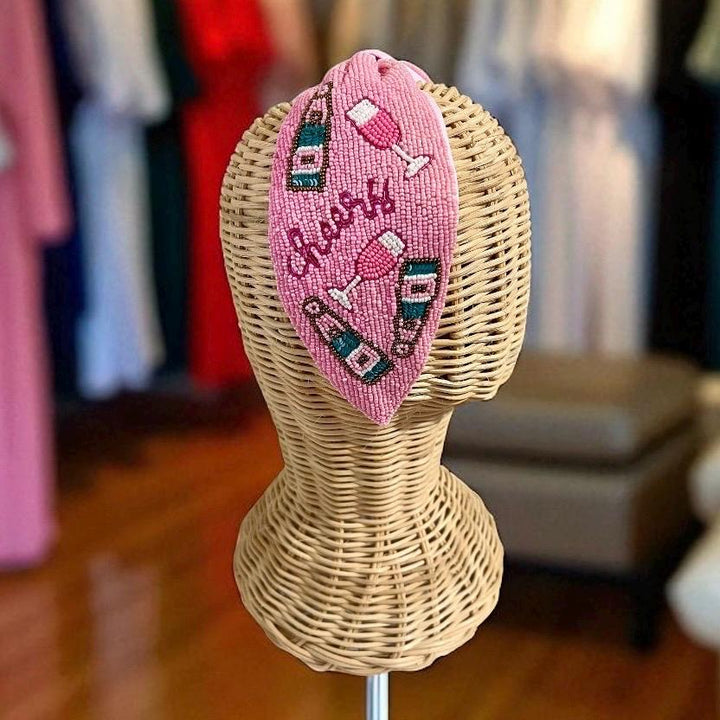 Pink Cheers Headband