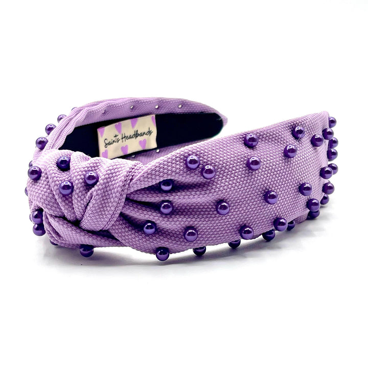 Purple Knot w/ Purple Pearls