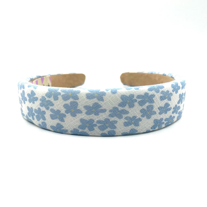 Preppy Blue Floral Headband