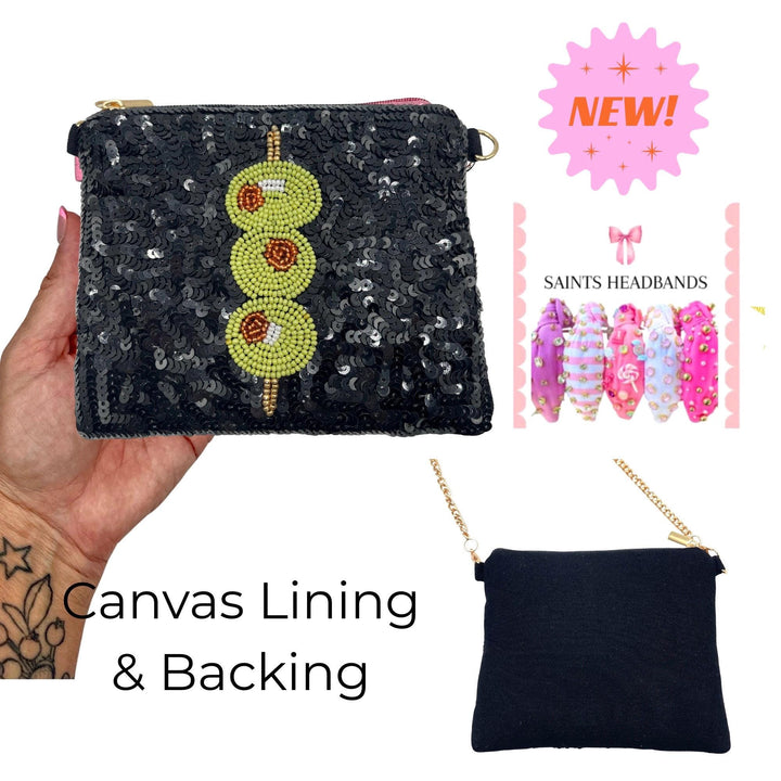 Martini Olive Sequin