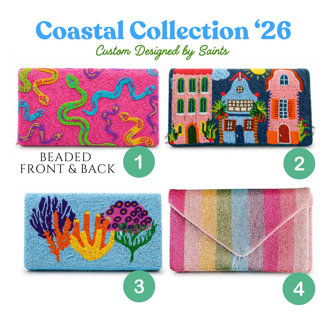 Beaded Clutch Purse &amp; Crossbody Bag Collection