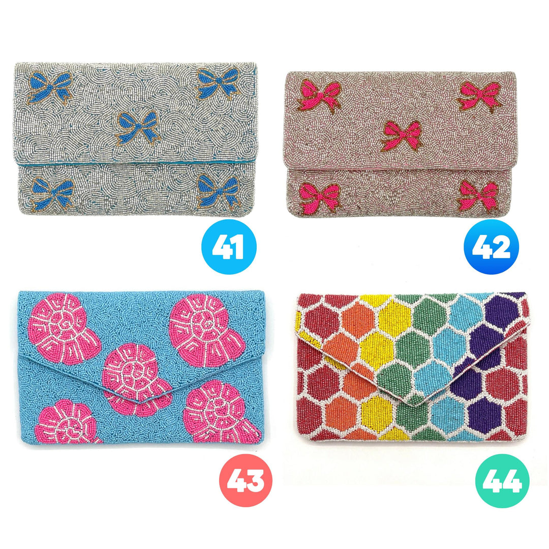 Beaded Clutch Purse &amp; Crossbody Bag Collection