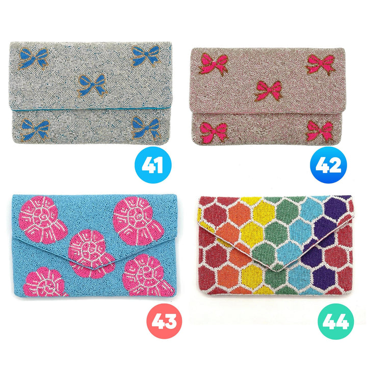 Beaded Clutch Purse &amp; Crossbody Bag Collection