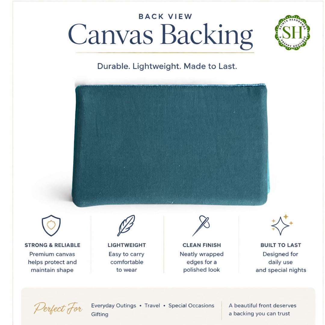 Mediterranean Beaded Clutch | Coastal Village