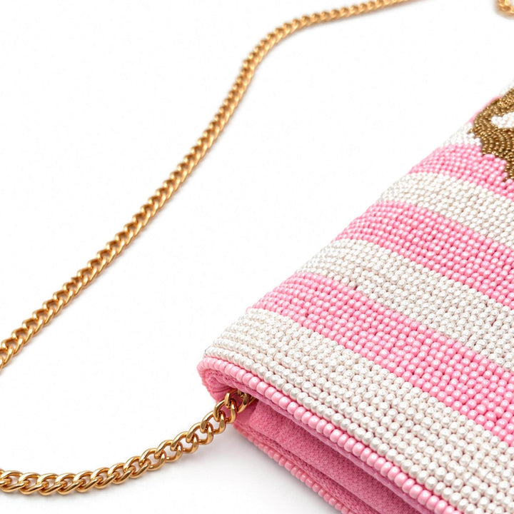 Press for Mahjong Beaded Pouch &amp; Clutch