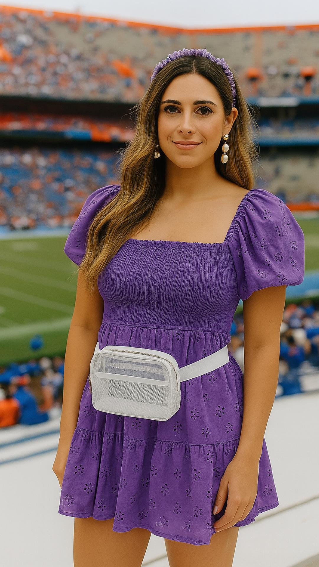 Clear Gameday Stadium Crossbody Bag