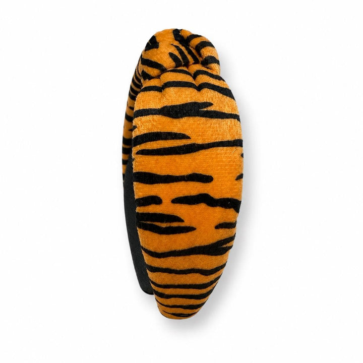 Tiger Stripe Knot Headband — view 5 of 5 by Saints Headbands