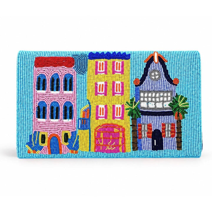 Coastal Beaded Clutch