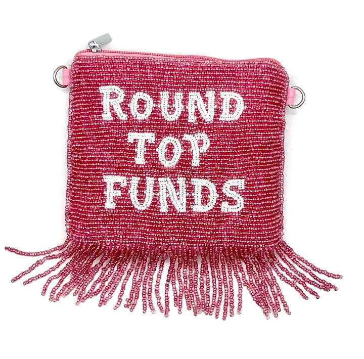 Cowboy Beaded Coin Purse — Round Top Funds design by Saints Headbands
