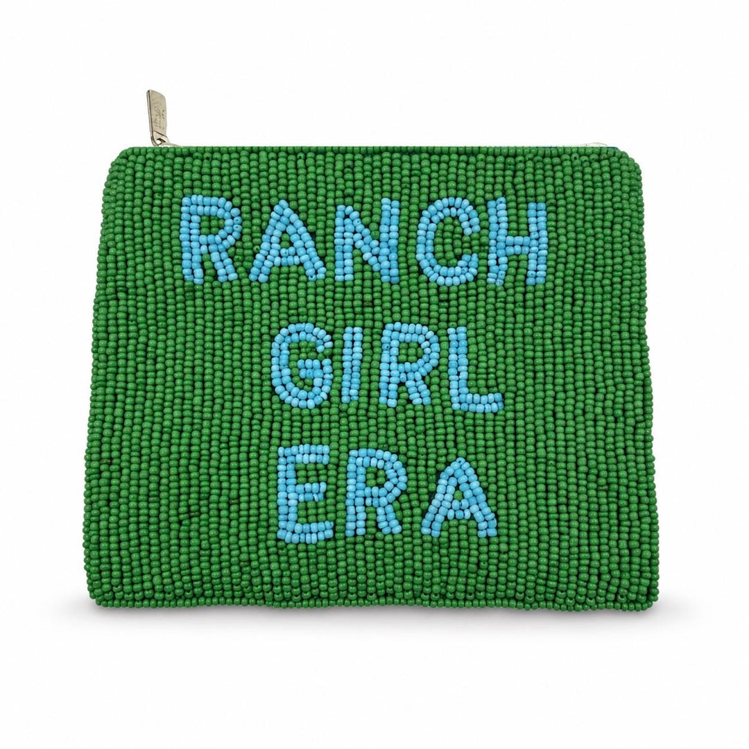 Cowboy Beaded Coin Purse — Ranch Girl Era design by Saints Headbands