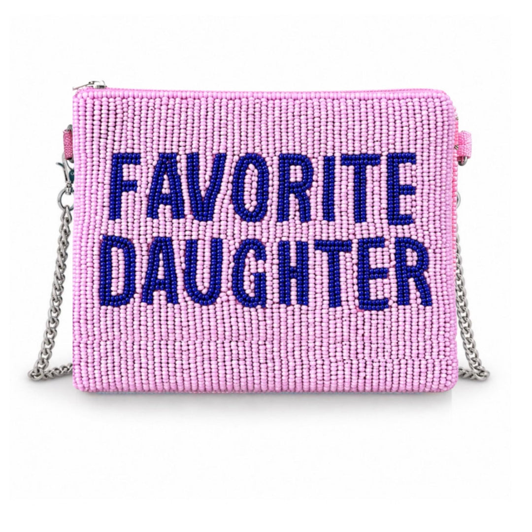 Favorite Daughter Beaded Coin Purse