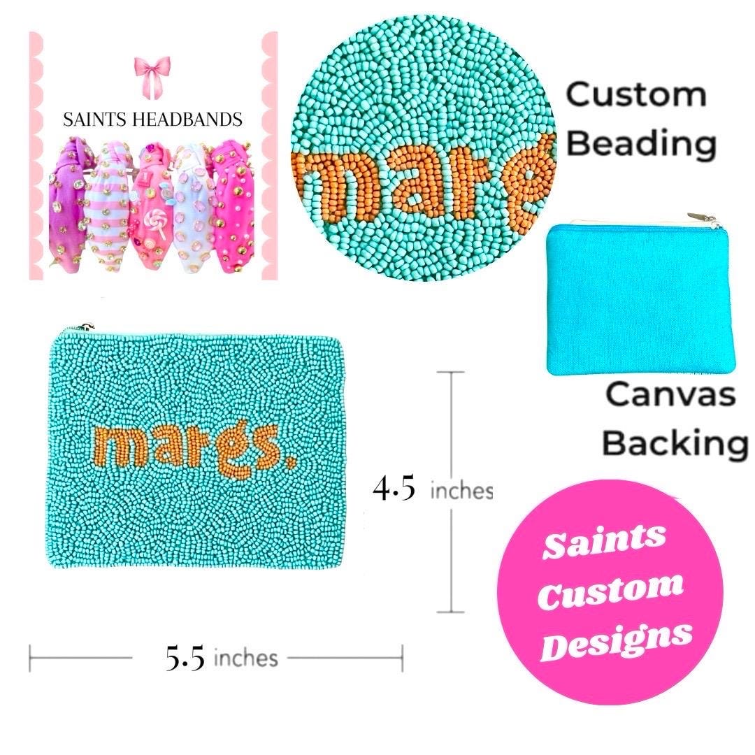 Margs Beaded Coin Purse