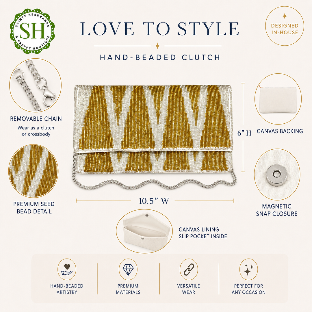 Sparkling Beaded Clutch Collection